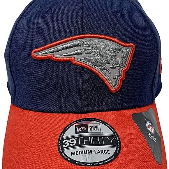 New Era New England Patriots 39Thirty Hat Low Profile 3930 Cap Large/XL - Picture 1 of 2